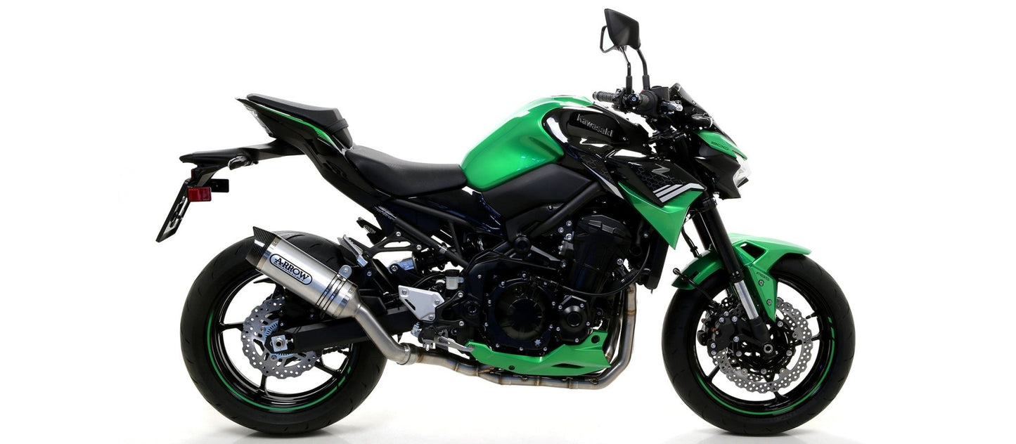 Motorcycle exhaust header for kawasaki z900 2020+ 