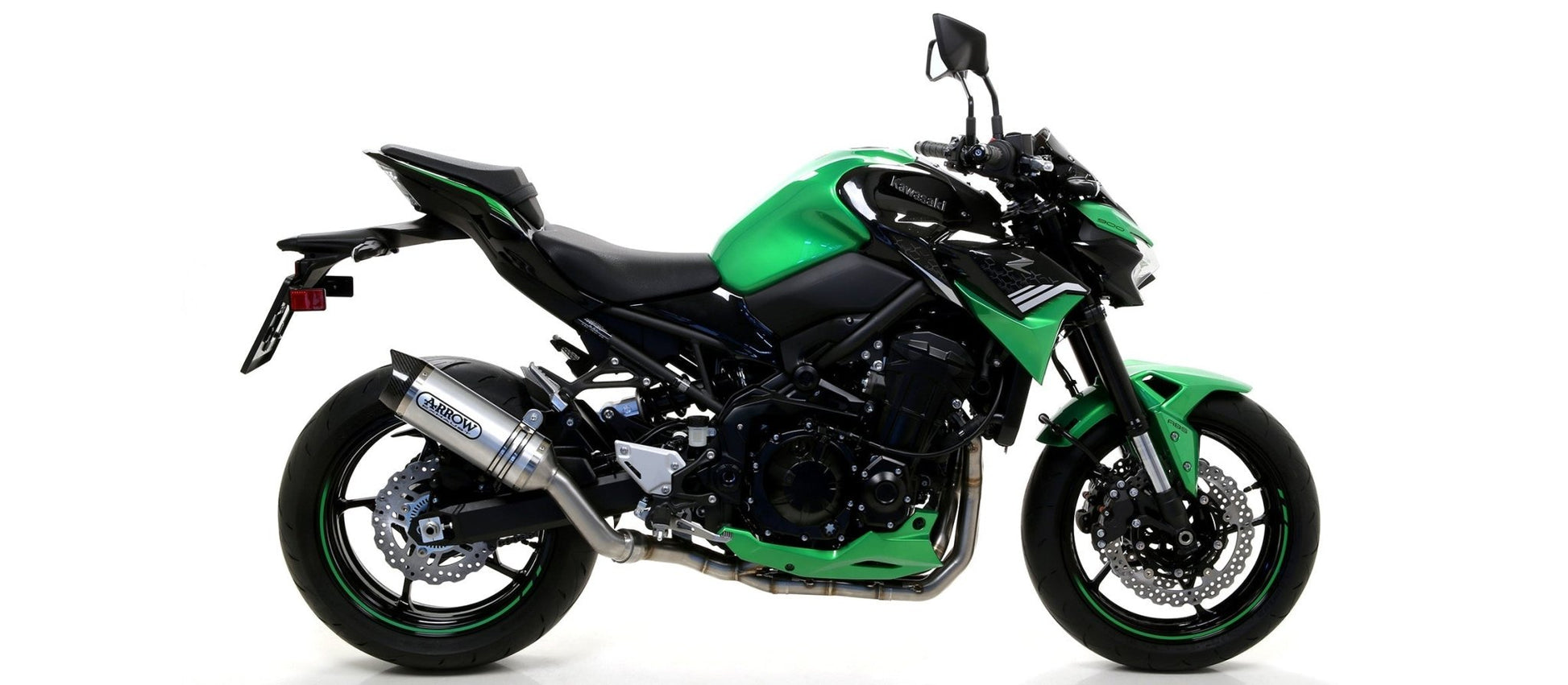 Motorcycle exhaust header for kawasaki z900 2020+ 