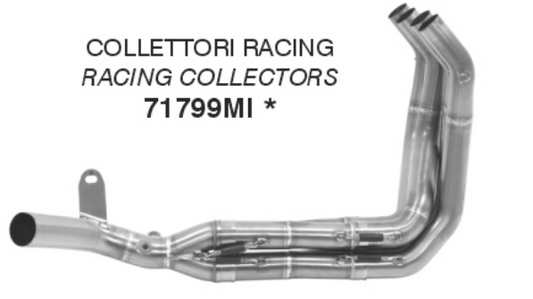 Motorcycle exhaust header for kawasaki Z900 2025+