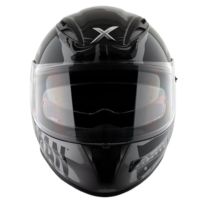 Motorcycle full face helmet gloss black DC batman decal pinlock dual-visor