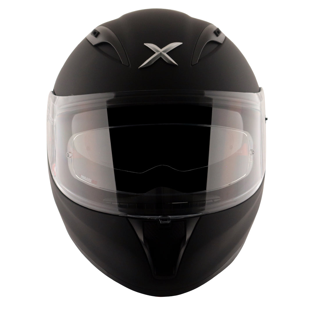 Motorcycle full face helmet Matt black pinlock sun-visor included 