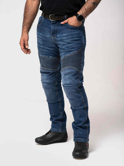 motorcycle/bike riding jean blue denim D3O kevlar 