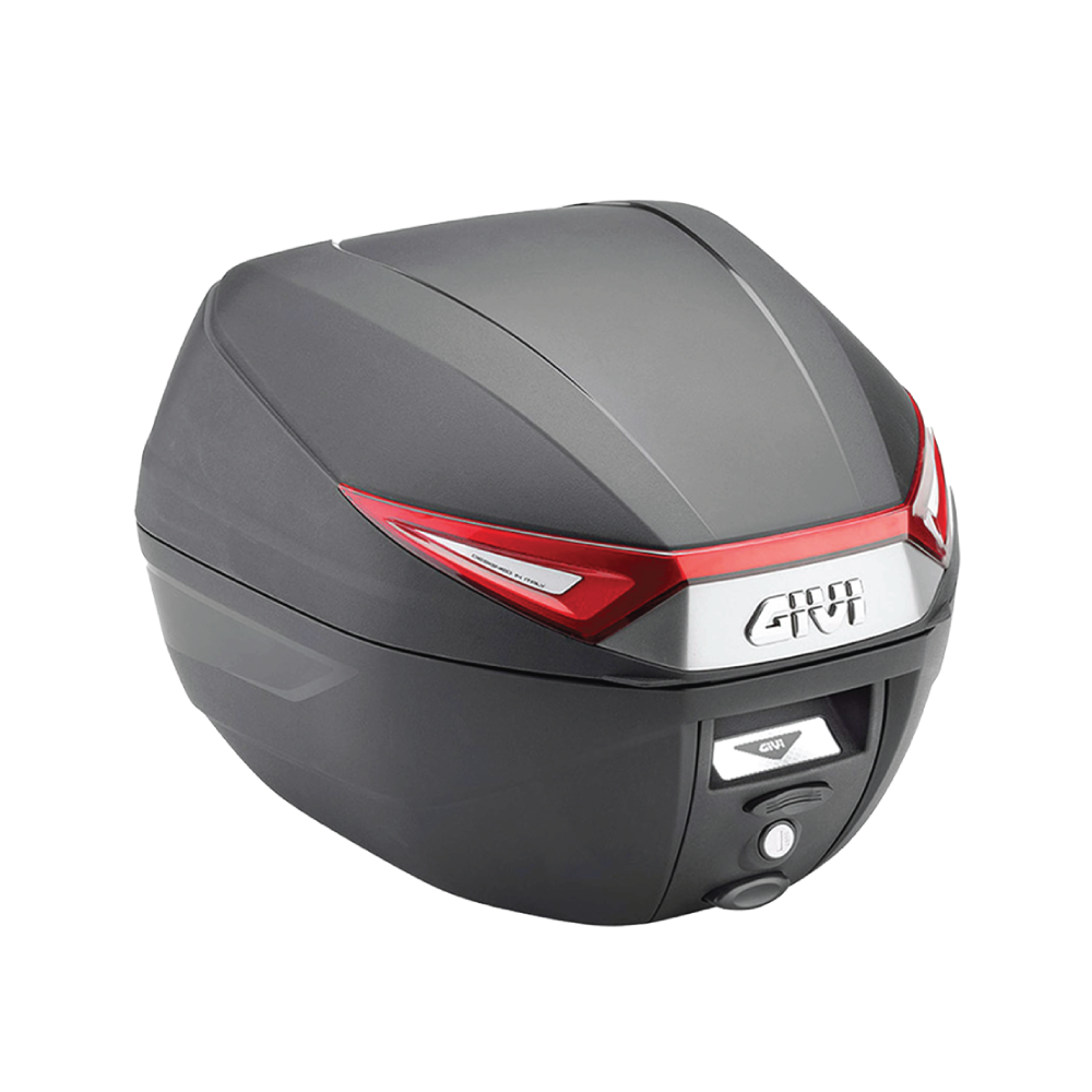 Givi Top Case 30L With Red Reflectors - C30N