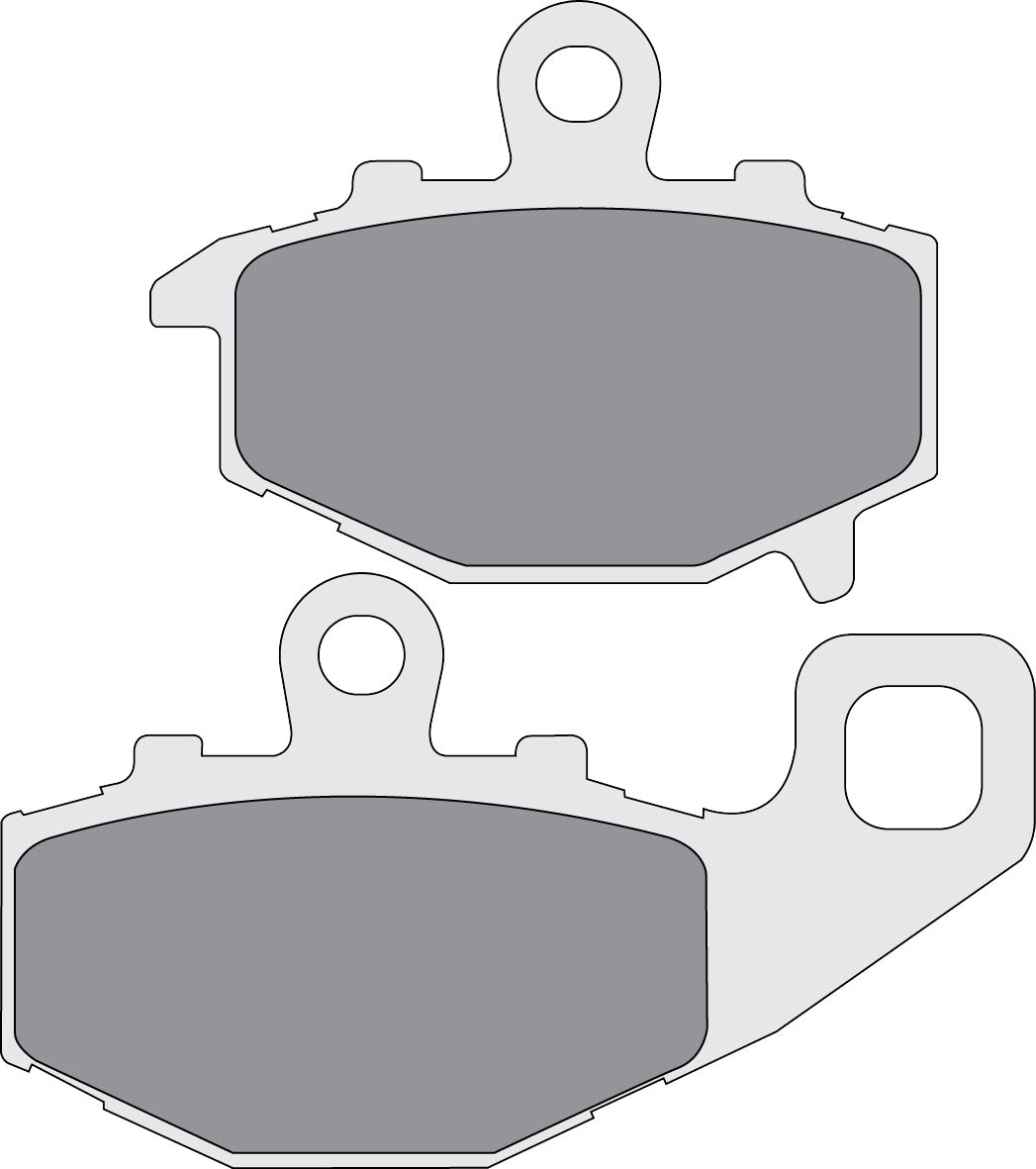 Motorcycle sintered break pads for kawasaki 1000s, 650s 