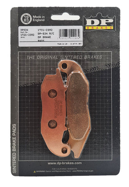 Motorcycle front break pad set kit for honda transalp xl 750