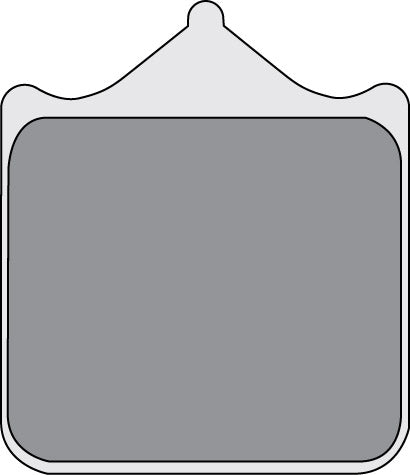 Motorcycle performance break bads front for BMW S1000, Triumph Street twin (brembo caliper)