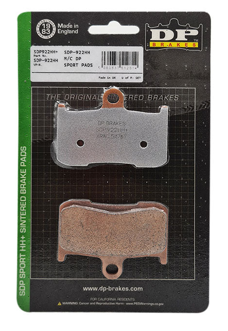 Motorcycle performance sintered break pads for kawasaki z900, 800, Triumph 675