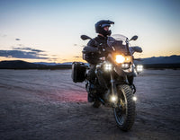 motorcycle fog/auxiliary lights trioptic technology Denali