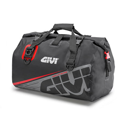 Givi Waterproof Cylinder 40 Ltr Grey Black - Tail Bag [EA115GR]