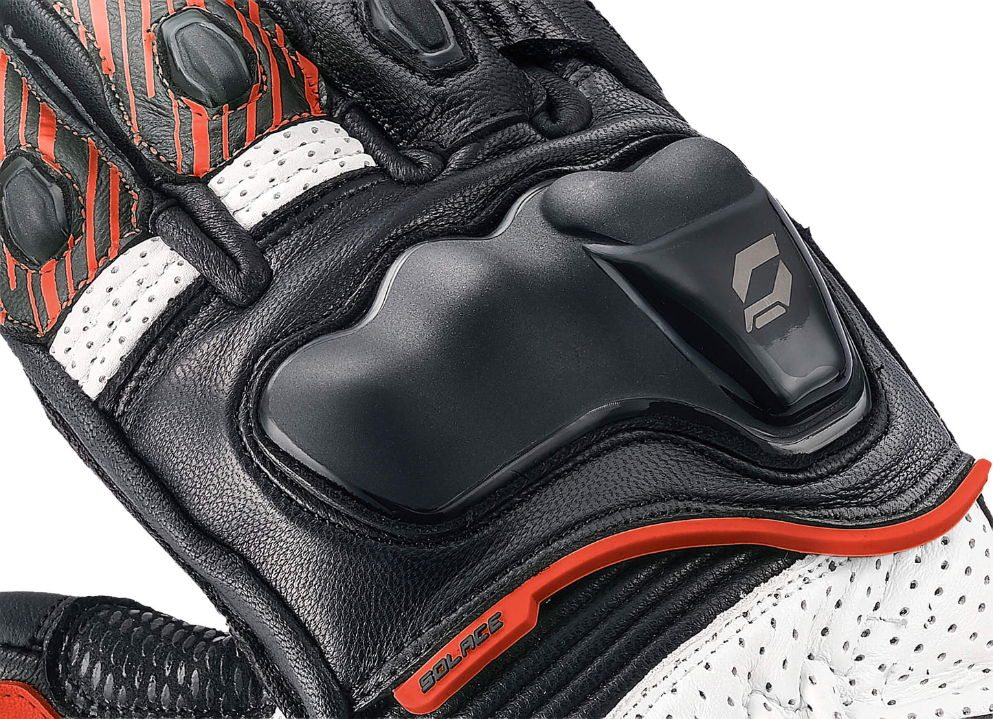 Solace Furious Gloves V3.0 CE White - Red
