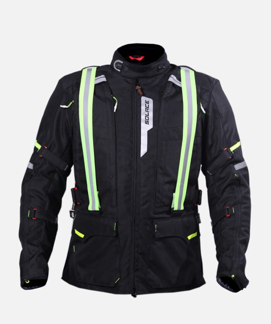 motorcycle touring jacket riding solace