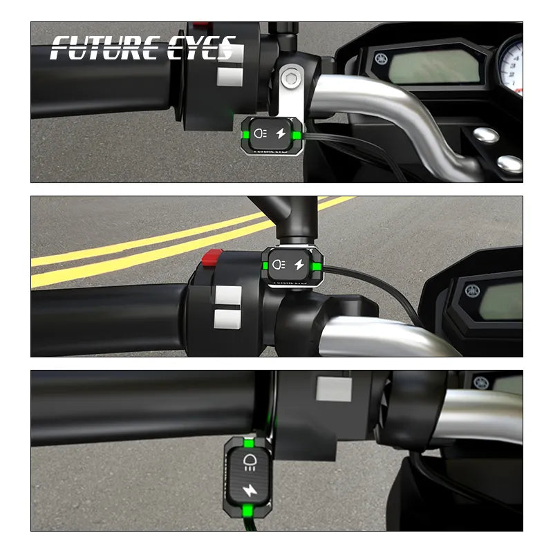Future Eyes F20-P Auxiliary Lights - Motogear Performance