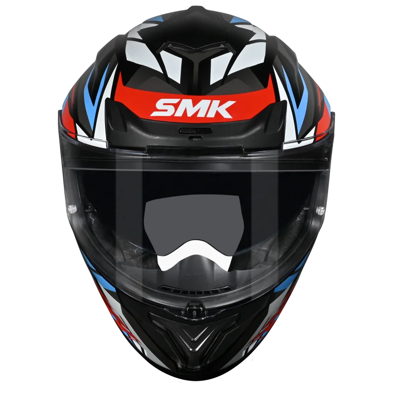 SMK Typhoon Rival Black White Red [213] - Full Face Helmet