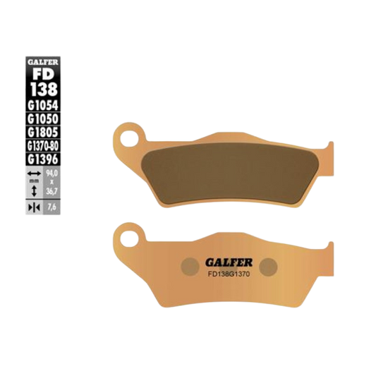 Galfer Sintered Brake Pads - Front - FD138G1370