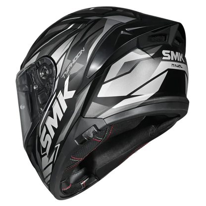 SMK Typhoon Rival Black Grey Grey [266] - Full Face Helmet