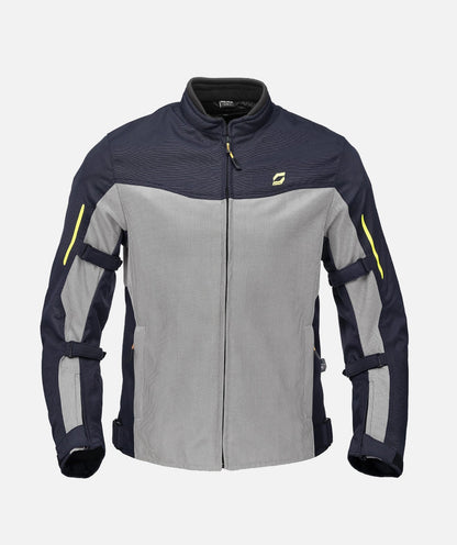 Solace Thrift Mesh Jacket (Blue and Silver)