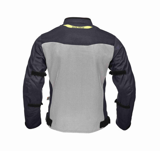 Solace Thrift Mesh Jacket (Blue and Silver)