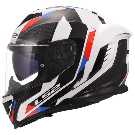 LS2 FF818 Sporty White Blue Red