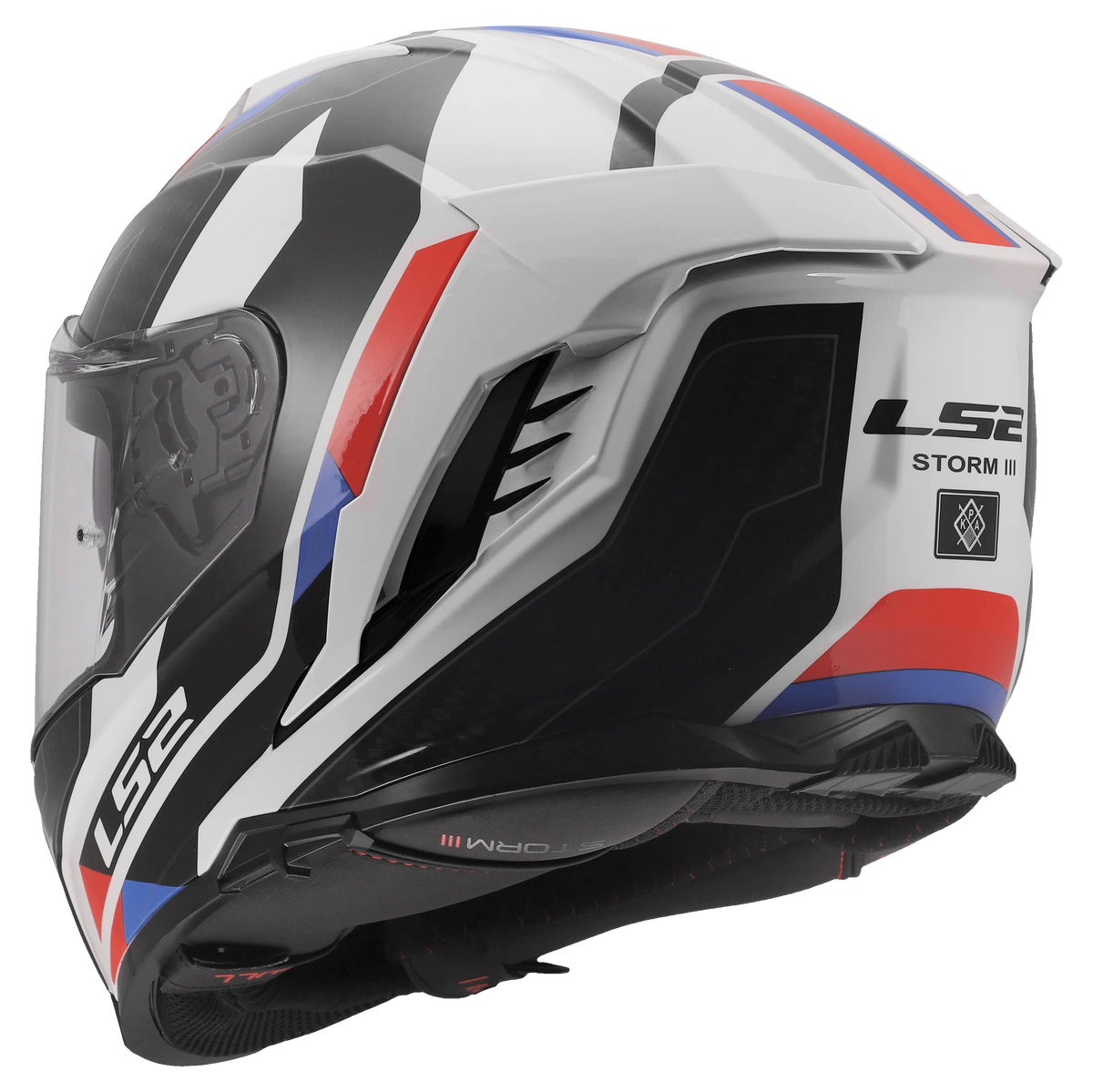 LS2 FF818 Sporty White Blue Red