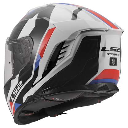 LS2 FF818 Sporty White Blue Red
