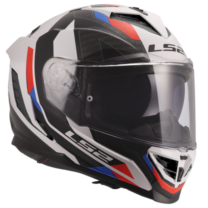 LS2 FF818 Sporty White Blue Red