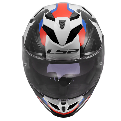 LS2 FF818 Sporty White Blue Red