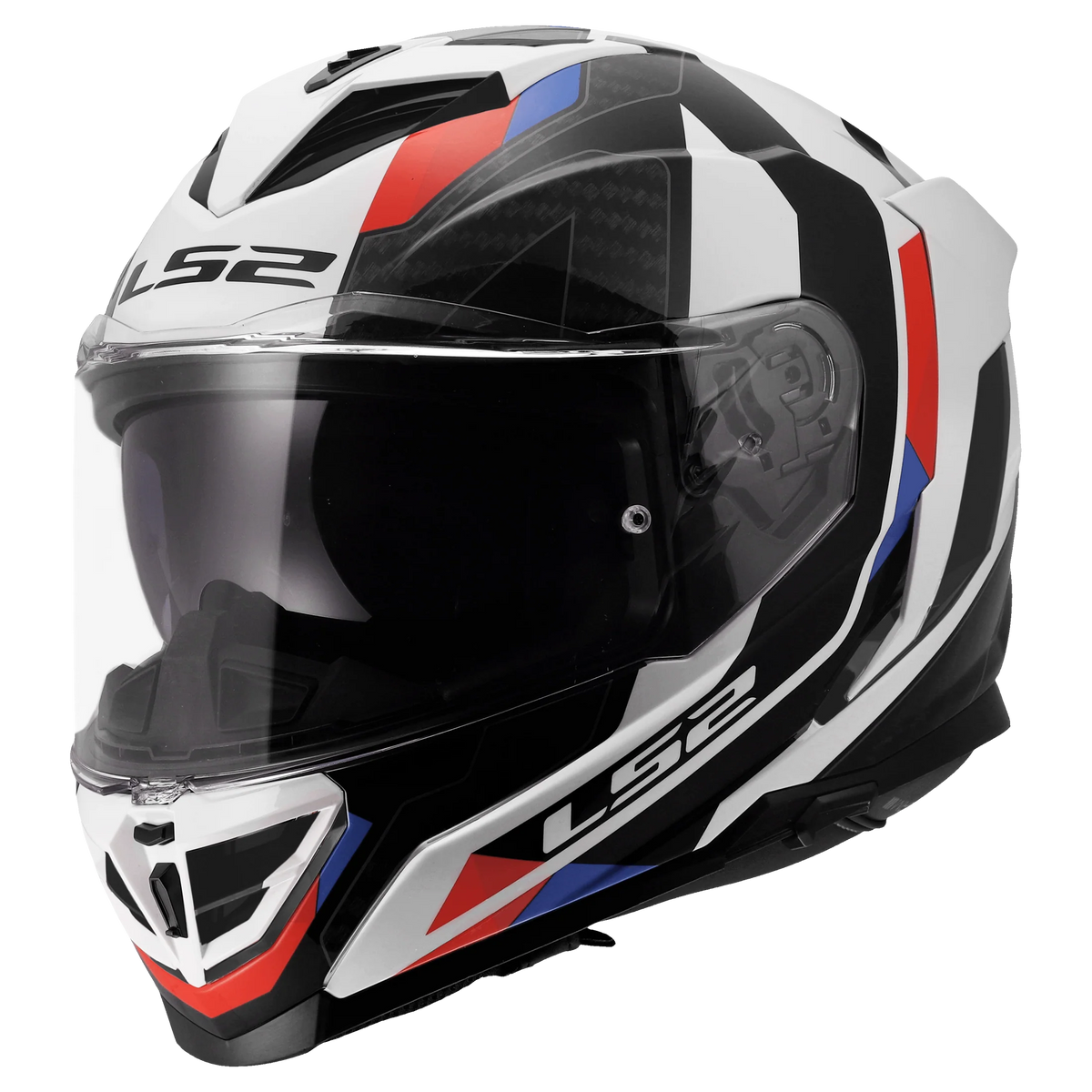 LS2 FF818 Sporty White Blue Red