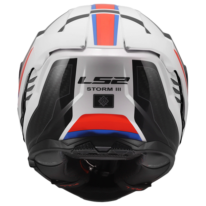 LS2 FF818 Sporty White Blue Red