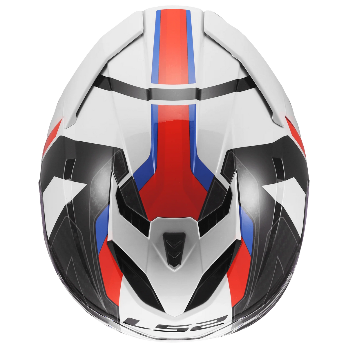 LS2 FF818 Sporty White Blue Red