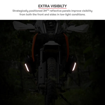 Motorcycle trailpack black for ktm / enduro 250 / 390 2025 model 