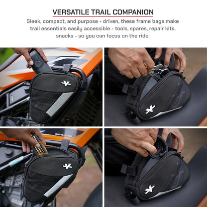 Motorcycle trailpack black for ktm / enduro 250 / 390 2025 model 