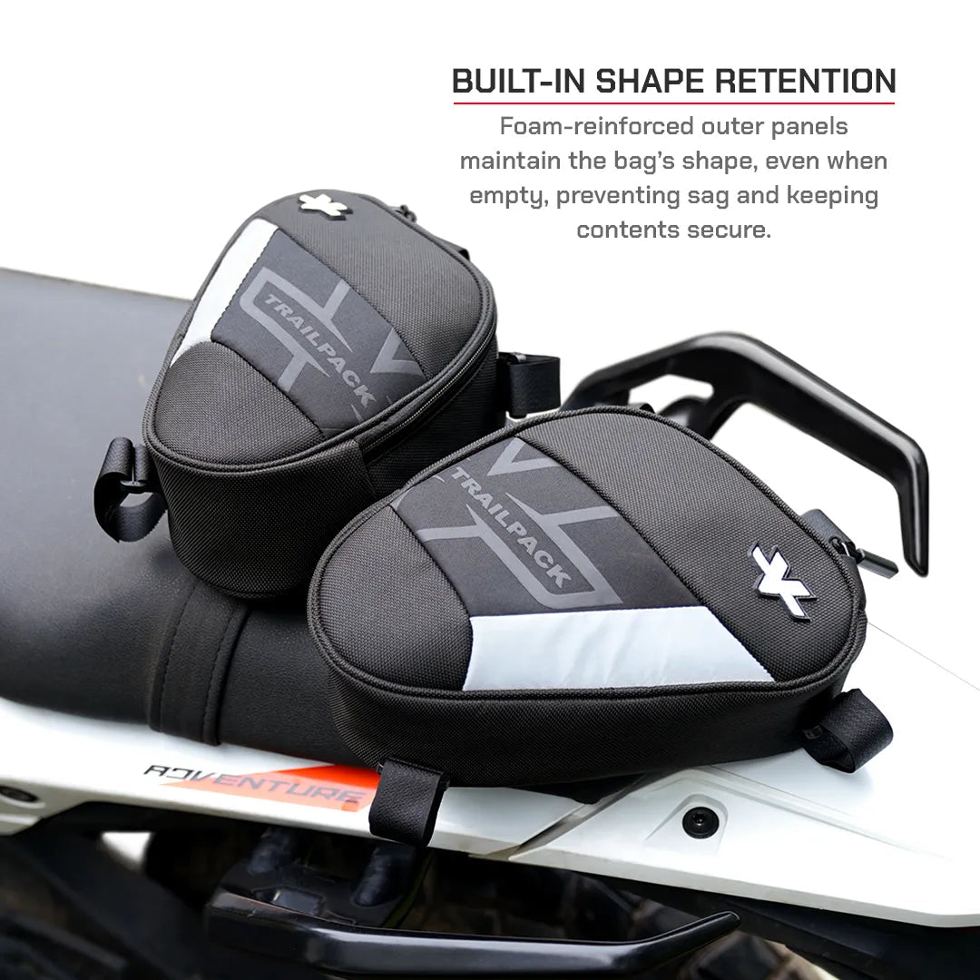 Motorcycle trailpack black for ktm / enduro 250 / 390 2025 model 