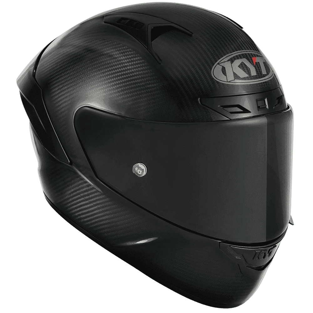 Motorcycle Carbon Fiber glossy black helmet KYT NZ-Race