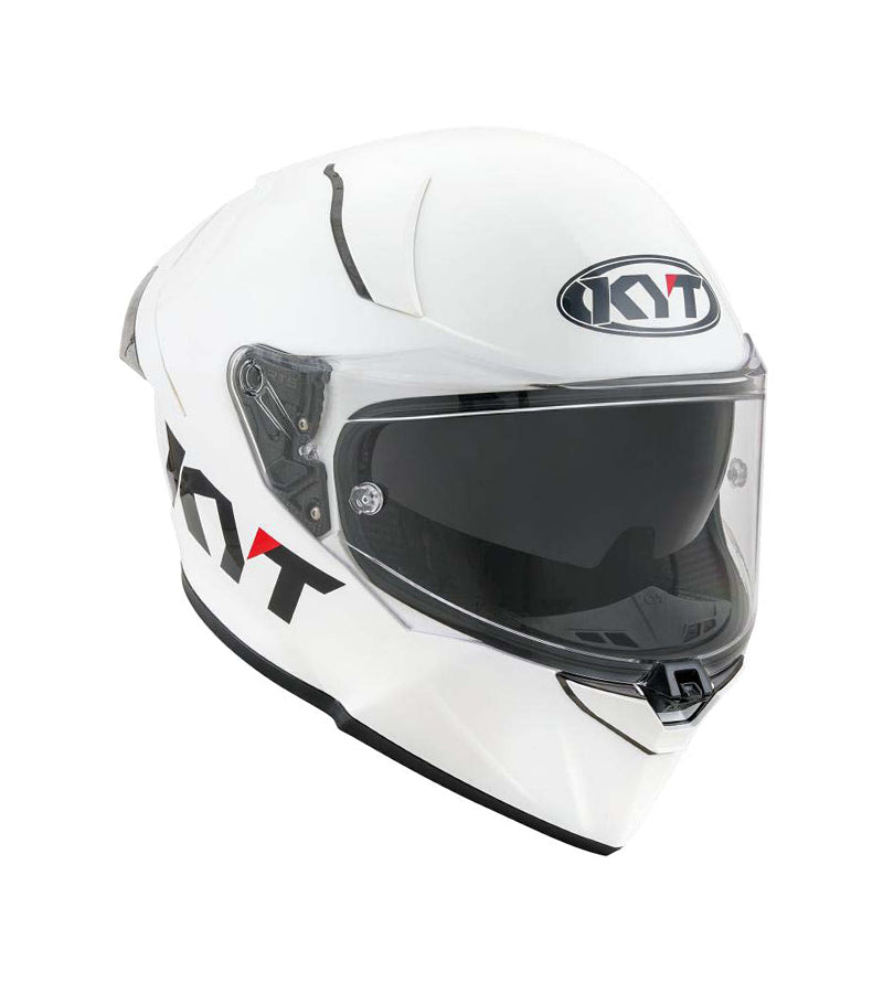 Kyt R2r Gopro KYT R2R Pro - Plain White – Motogear Performance