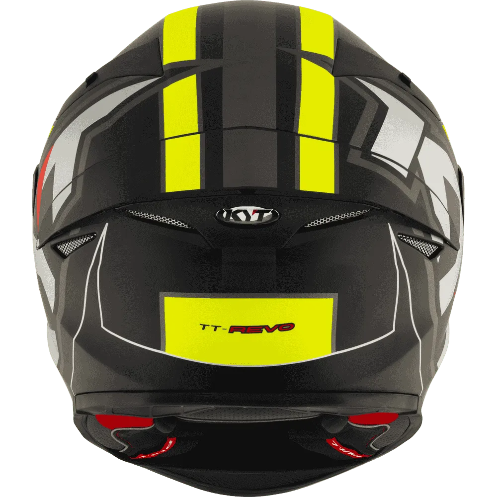 Motorcycle black neon white geometric graphics helmet
