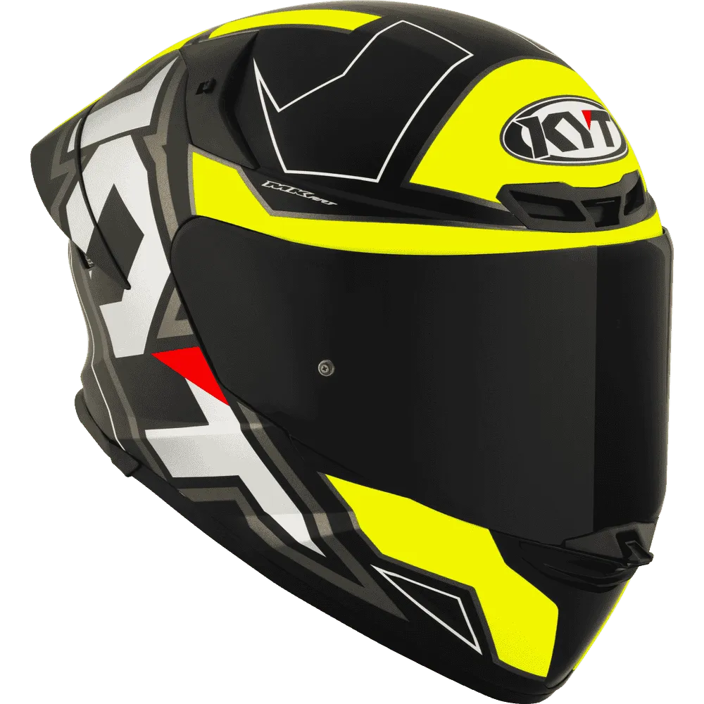 Motorcycle black neon white geometric graphics helmet