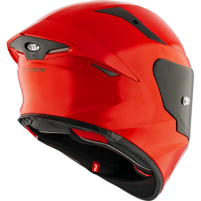 Motorcycle full face glossy red helmet ece 22.06 / ISI / 6 point vent - aero max