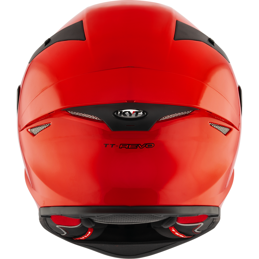 Motorcycle full face glossy red helmet ece 22.06 / ISI / 6 point vent - aero max