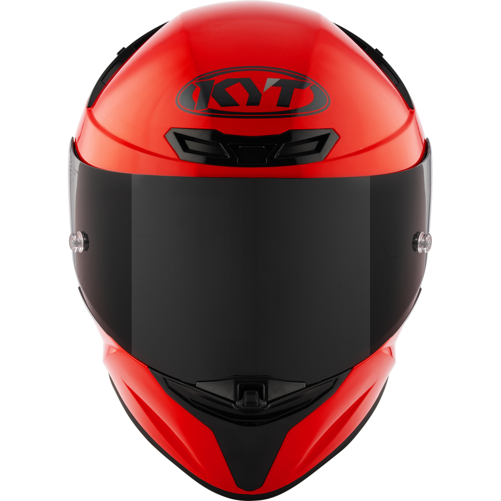 Motorcycle full face glossy red helmet ece 22.06 / ISI / 6 point vent - aero max