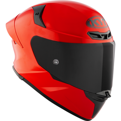 Motorcycle full face glossy red helmet ece 22.06 / ISI / 6 point vent - aero max