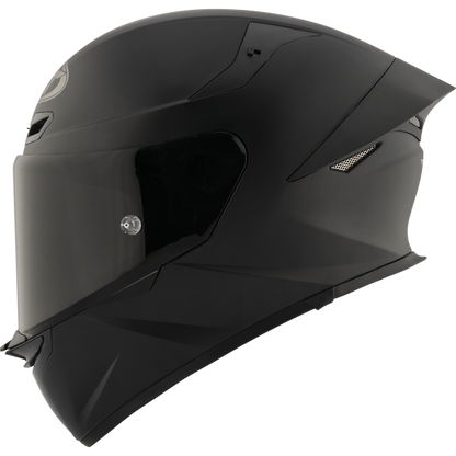 Motorcycle full plain matt black full face helmet certified 