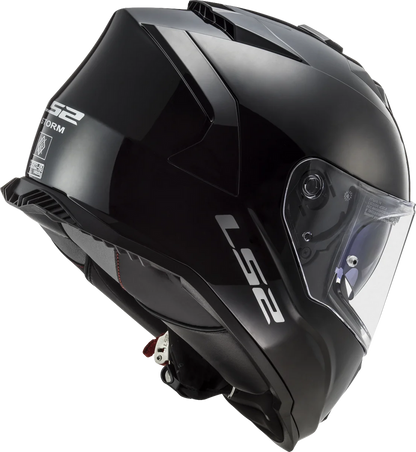 LS2 FF800 Storm II Solid Gloss Black - 06