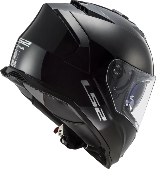 LS2 FF800 Storm II Solid Gloss Black - 06