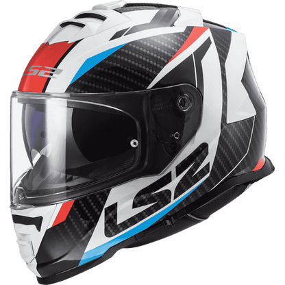 motorcycle LS2 racer carbon finish helmet FF800