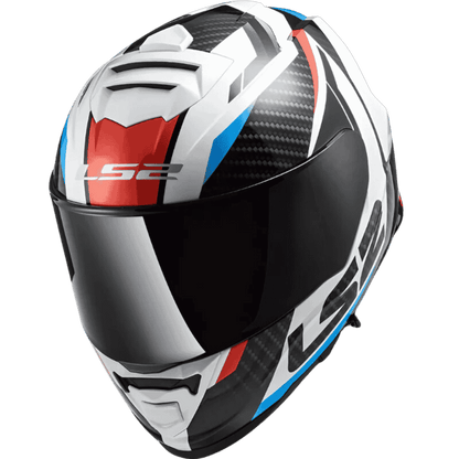 motorcycle LS2 racer carbon finish helmet FF800