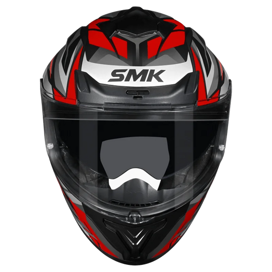 SMK Typhoon Rival Black Grey Red [263] - Full Face Helmet