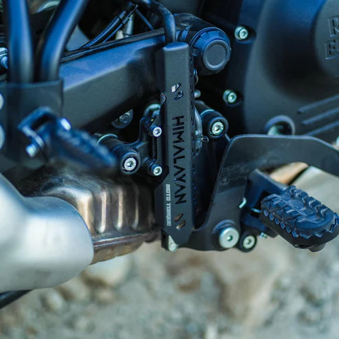 Motorcycle rear master cylinder guard for himalayan 450 (royal enfield) (ms)