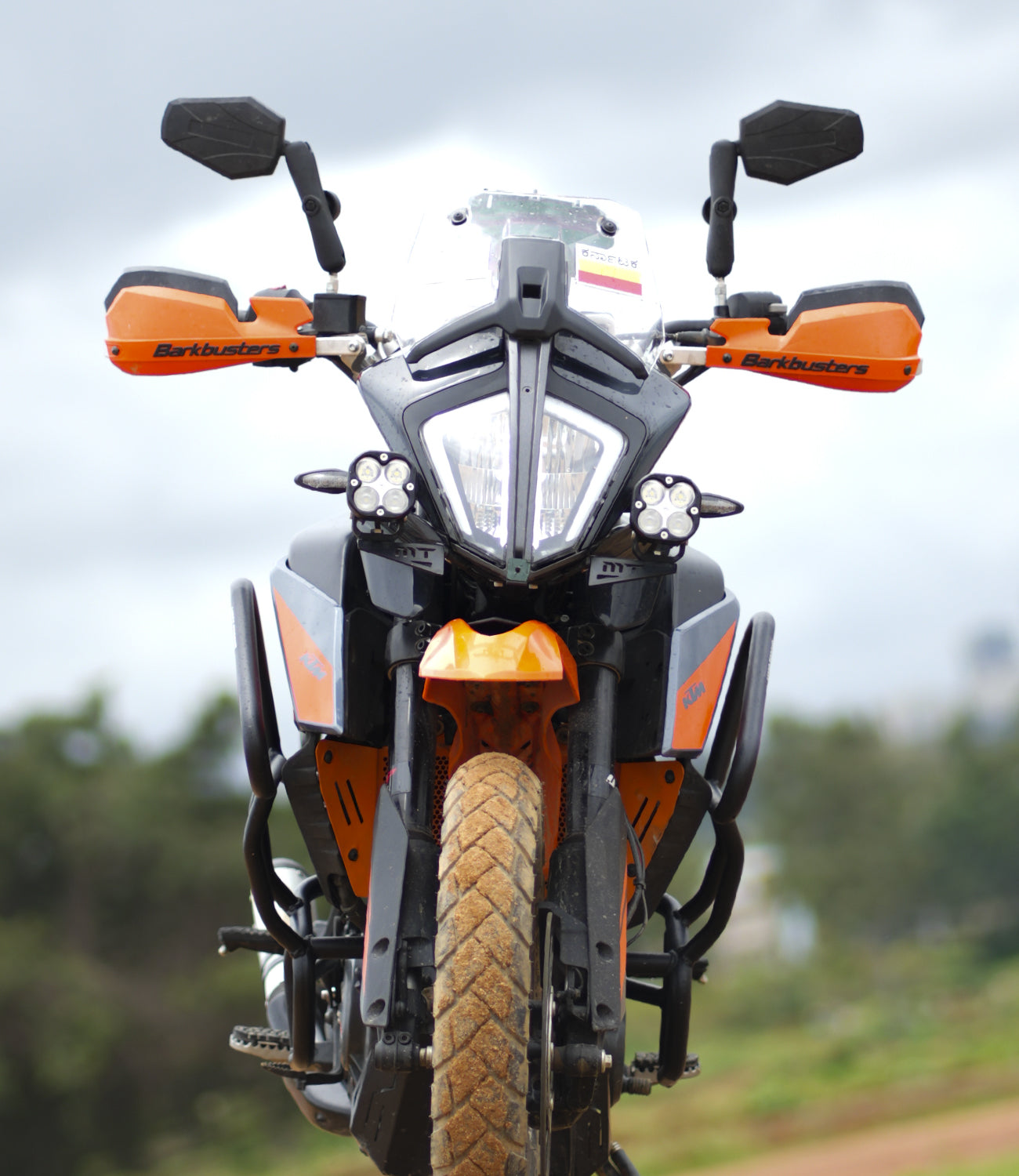Motorcycle Crash guards for KTM Adventure 250/390