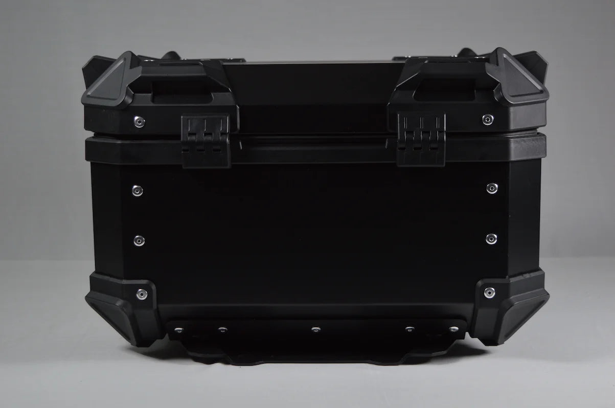 Moto Vanguard Aluminum Top Box 35 Ltr – Black