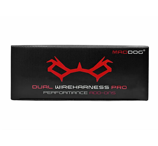 Motorcycle aux/fog lights dual switch wire harness for maddog dual switch